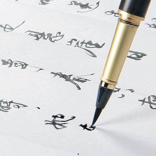 钢笔式毛笔成人练字视频,轻松掌握传统书法之美